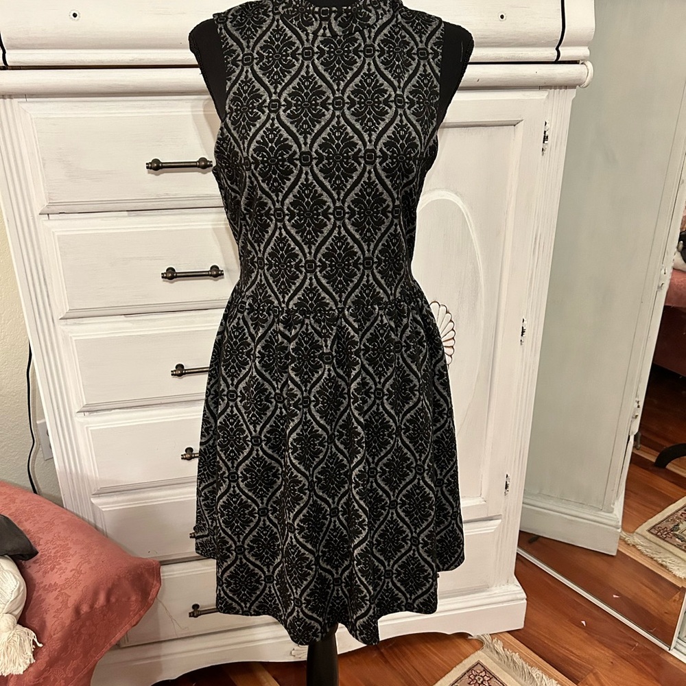 Maurice’s Black and White Dress